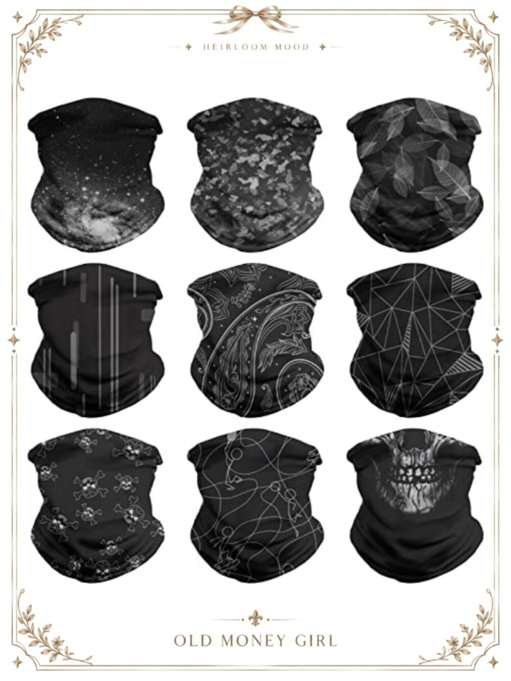 Multifunctional Microfiber Headband Bandana Neck Gaiter UPF 50+ Sports